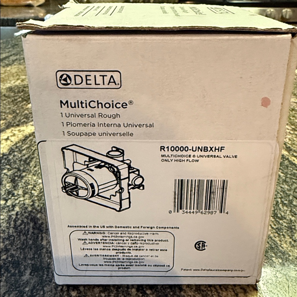 Delta MultiChoice Universal Valve in White Packaging - Picture 2 of 12